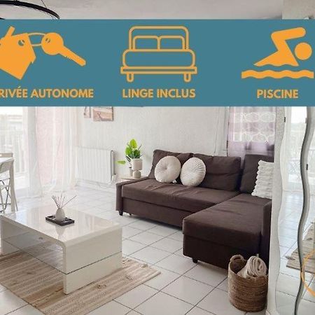 Sun7 View Montpellier Piscine Parking Gratuit Leilighet Grabels Eksteriør bilde