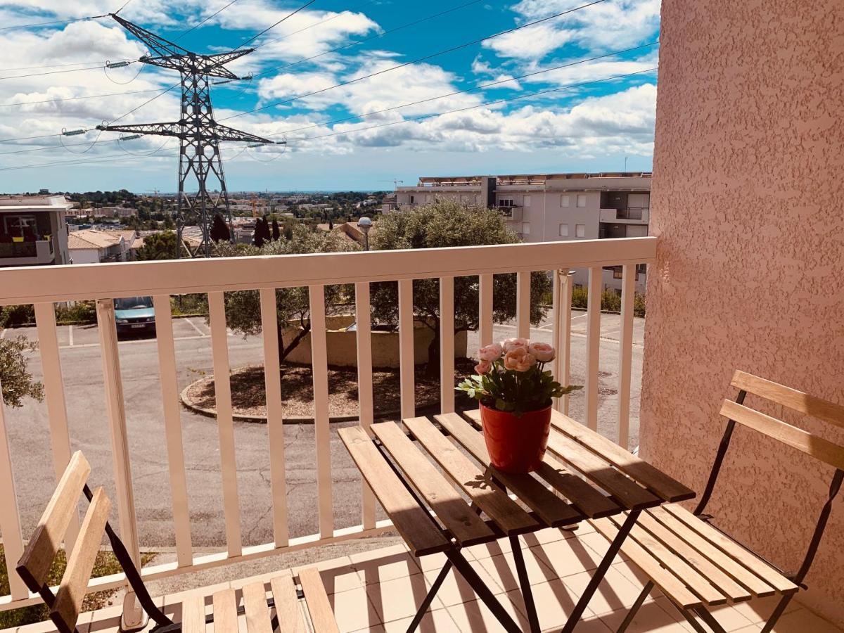 Sun7 View Montpellier Piscine Parking Gratuit Leilighet Grabels Eksteriør bilde